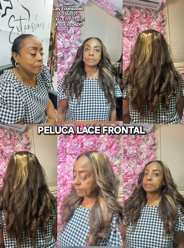 Peluca lace frontal de De 350 usd's foto | Laly Extensiones |  BizneCubano