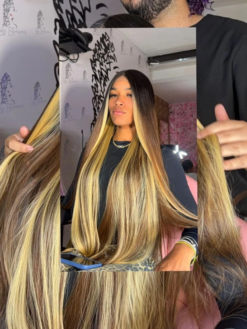 Peluca seminatural de 200 usd's foto | Laly Extensiones |  BizneCubano