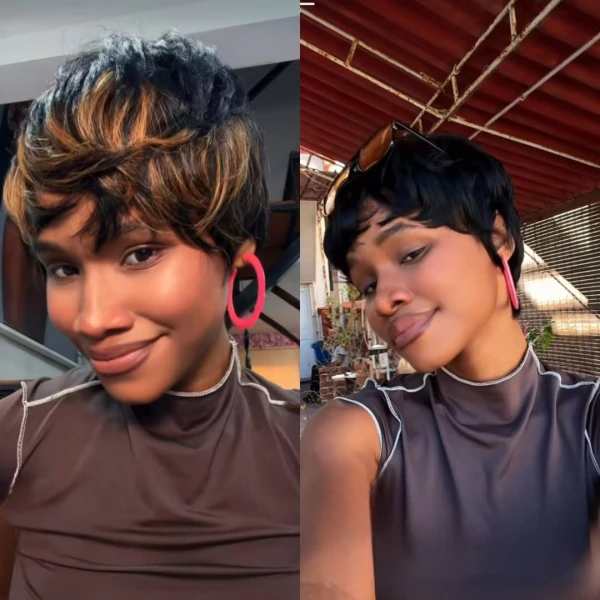 Peluca seminatural de 80 usd's foto | Laly Extensiones |  BizneCubano