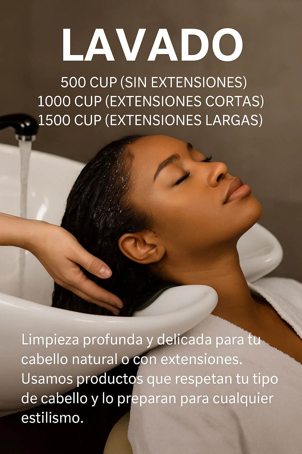 💦 Lavado's foto | Laly Extensiones |  BizneCubano